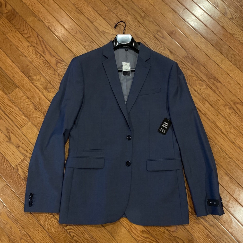 Express Slim Navy Blazer